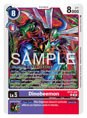 Dinobeemon (BT20-074)