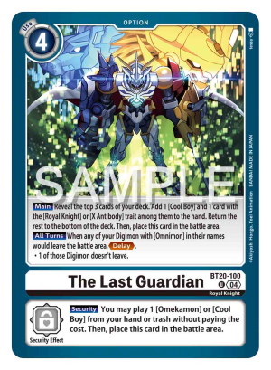 The Last Guardian (BT20-100)