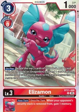 Elizamon (BT21-008) (V.1)