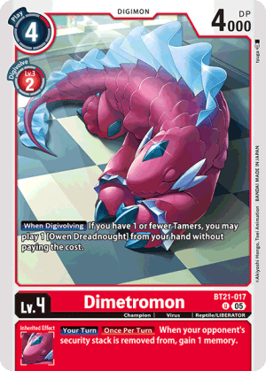 Dimetromon (BT21-017)