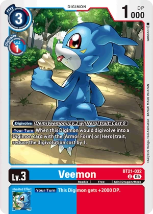 Veemon (BT21-032)