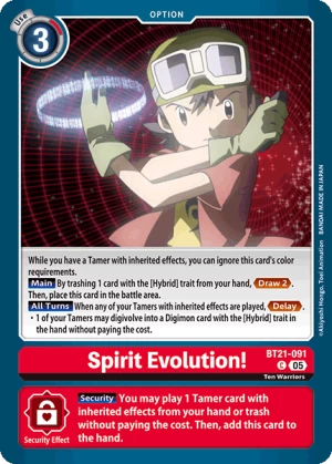 Spirit Evolution! (BT21-091)