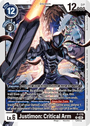 Justimon: Critical Arm (P-179)