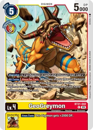 GeoGreymon (BT21-042)