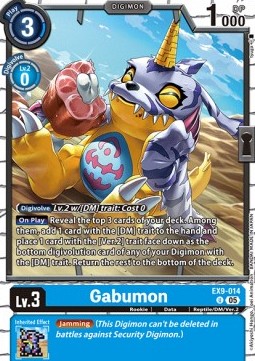 Gabumon (EX9-014) (V.1)