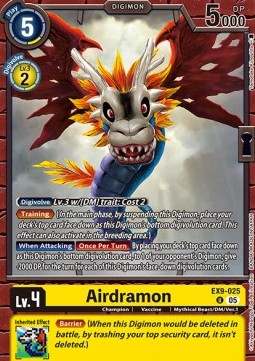 Airdramon (EX9-025) (V.1)