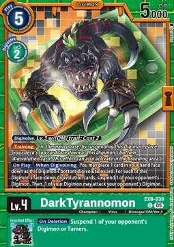 DarkTyrannomon (EX9-039) (V.1)