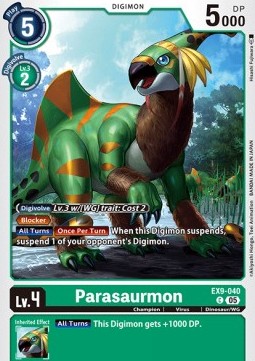 Parasaurmon (EX9-040) (V.1)