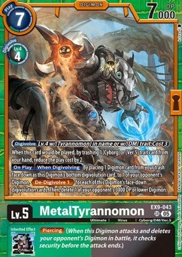MetalTyrannomon (EX9-043) (V.1)