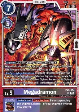 Megadramon (EX9-064) (V.1)