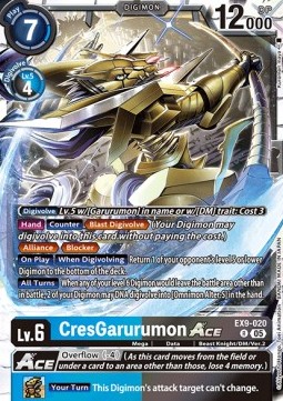 CresGarurumon Ace (EX9-020) (V.1)