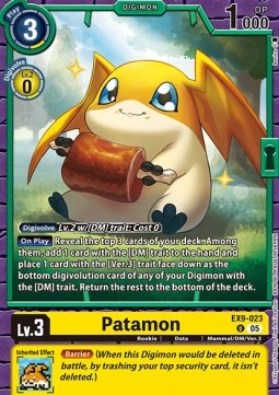 Patamon (EX9-023) (V.1)