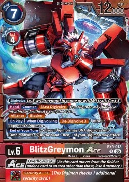 BlitzGreymon Ace (EX9-013) (V.1)
