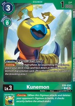 Kunemon (EX9-034) (V.2)