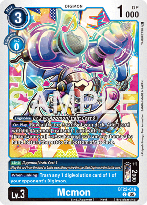 Mcmon (BT22-016)