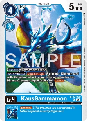KausGammamon (BT22-020)