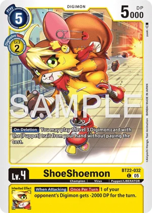 ShoeShoemon (BT22-032)