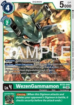 WezenGammamon (BT22-045)