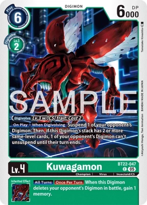 Kuwagamon (BT22-047)