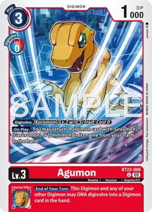 Agumon (BT22-008)