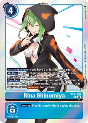 Rina Shinomiya (BT22-085)