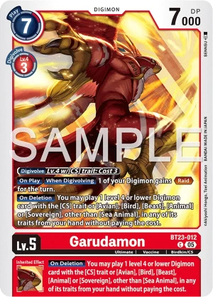 Garudamon (BT23-012)