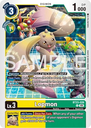 Lopmon (BT23-026)