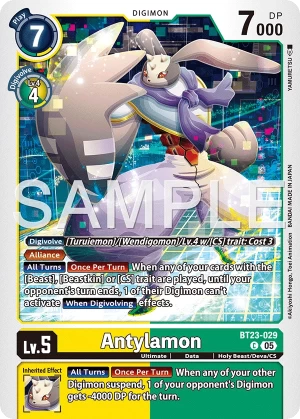 Antylamon (BT23-029)