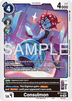 Consulmon (BT23-052)