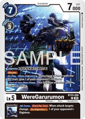 WereGarurumon (BT23-056)