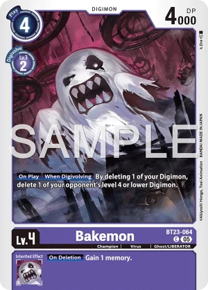 Bakemon (BT23-064)