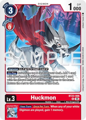 Huckmon (BT23-006)