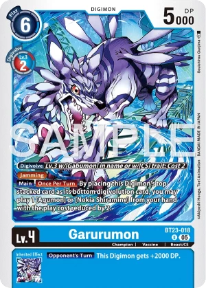Garurumon (BT23-018)