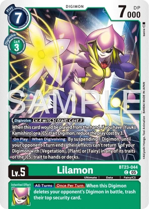 Lilamon (BT23-044)