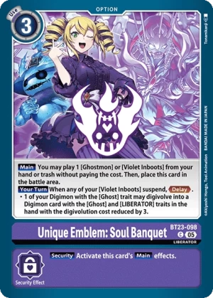 Unique Emblem: Soul Banquet (BT23-098)