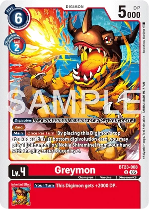 Greymon (BT23-008)