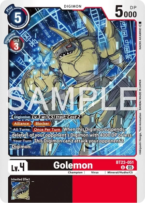 Golemon (BT23-051)