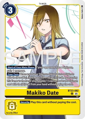 Makiko Date (BT23-082)