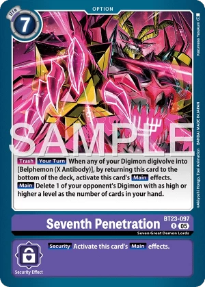 Seventh Penetration (BT23-097)