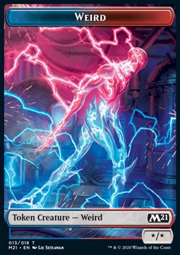 Weird Token (Blue and Red */*)