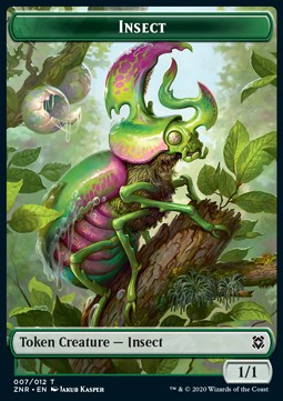 Insect Token (Green 1/1)