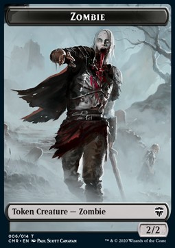 Zombie Token (Black 2/2)
