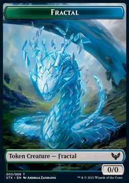 Fractal Token (Green and Blue 0/0)
