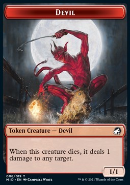 Devil Token (Red 1/1)