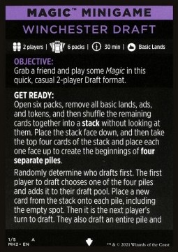 Magic Minigame: Winchester Draft