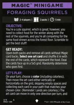 Magic Minigame: Foraging Squirrels