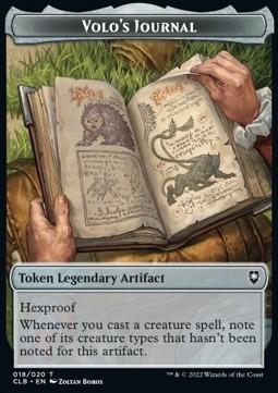 Volo's Journal Token