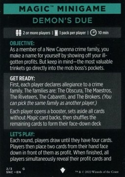Magic Minigame: Demon's Due