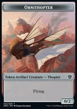 Ornithopter Token (Colorless 0/2)