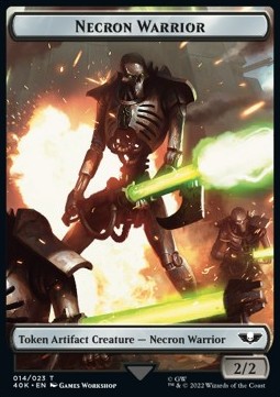 Necron Warrior Token (A 2/2) // Insect Token (A 1/1)
